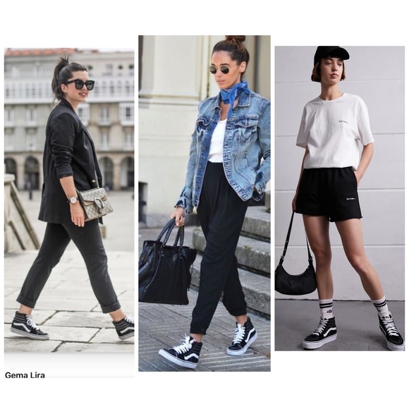 VANS® | 🛹NWOT Unisex Sk8-Hi High-Top Sneakers in Suede & Canvas | US M8/W9.5 - Picture 6 of 16